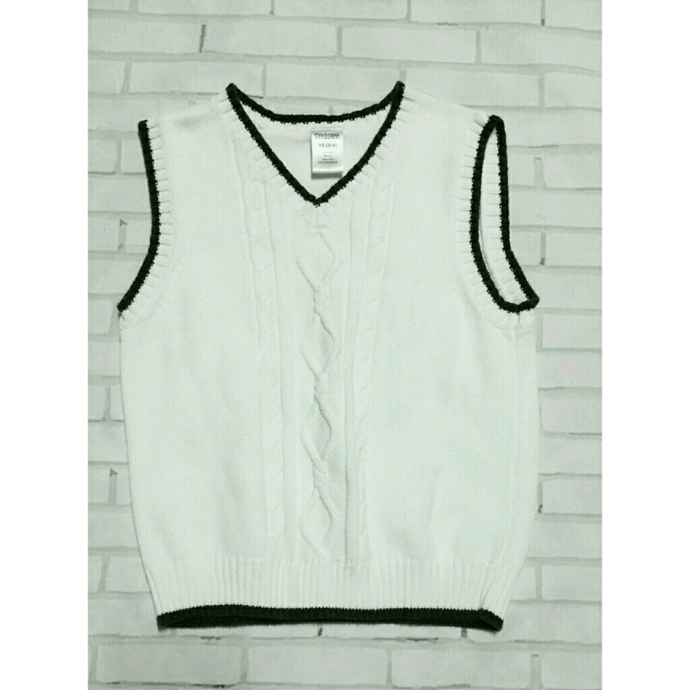 Gymboree Boys White Vest Size XS