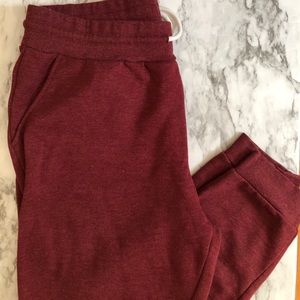 Marooned joggers