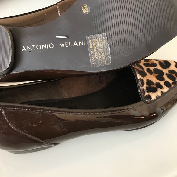 Antonio Melanie leopard flats - Picture 3 of 4