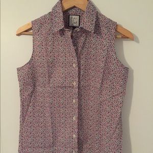 Liberty Print sleeveless top from Tuckernuck