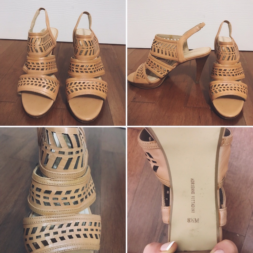 Adrienne Vittadini slingback heels 👠