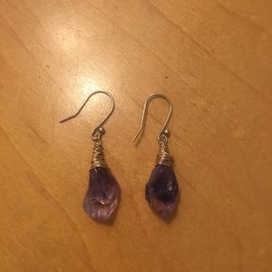 Amethyst earrings!
