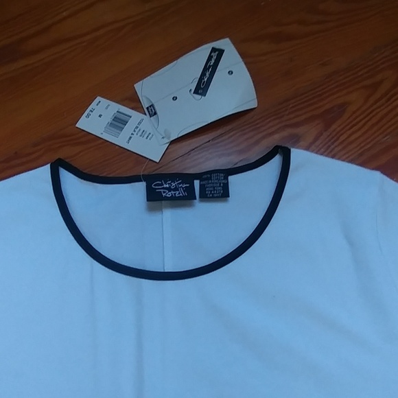 NWT rare Christina Rotelli black&white dress - Picture 2 of 5