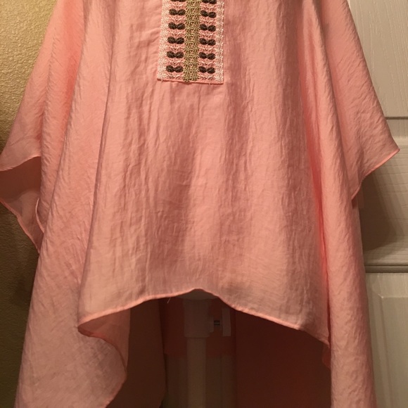 New ANTHROPOLOGIE Embroidered Floral Poncho - Picture 5 of 8