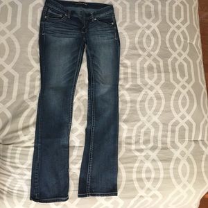 EXPRESS barely boot jeans