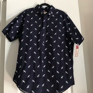 Merona Mens Half button up Shirt