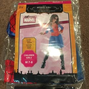 Girls Spider Girl Costume