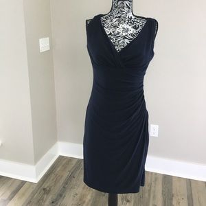 Navy blue dress