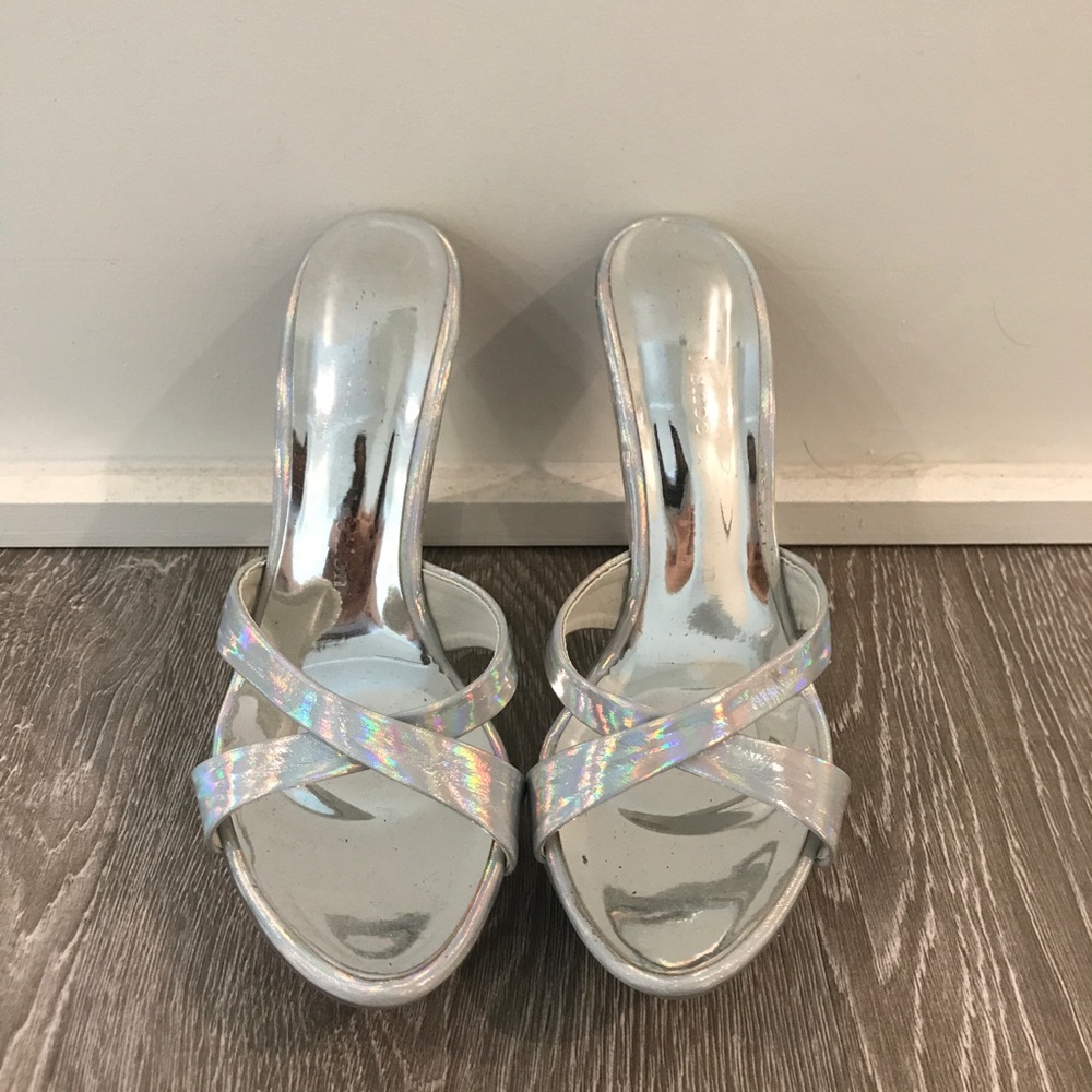 Glass sandals