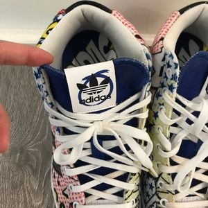 Rita Ora X Adidas platform shoes!