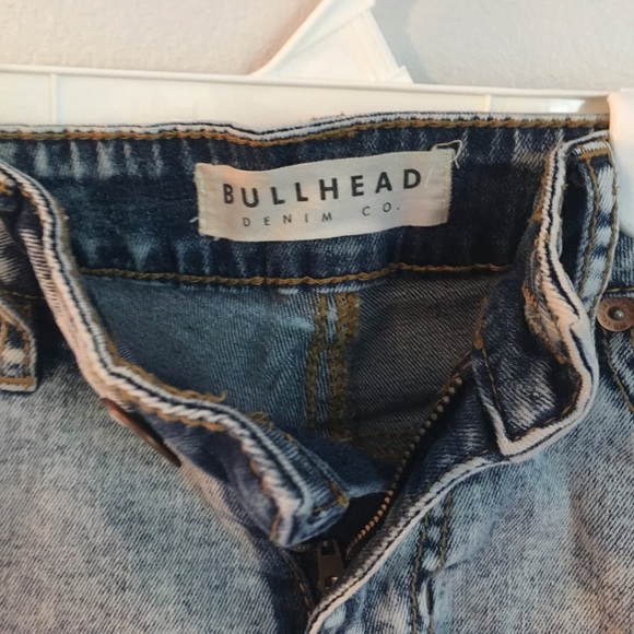 PACSUN BULLHEAD ACID WASH SHORTS - Picture 3 of 4