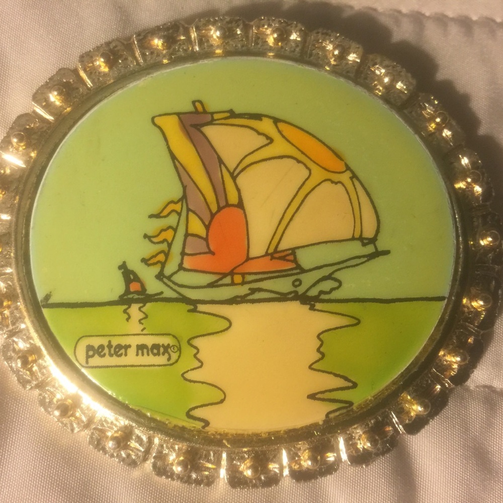 SOLDGenuine 70's Vintage Peter Max Pin/Brooch Rare