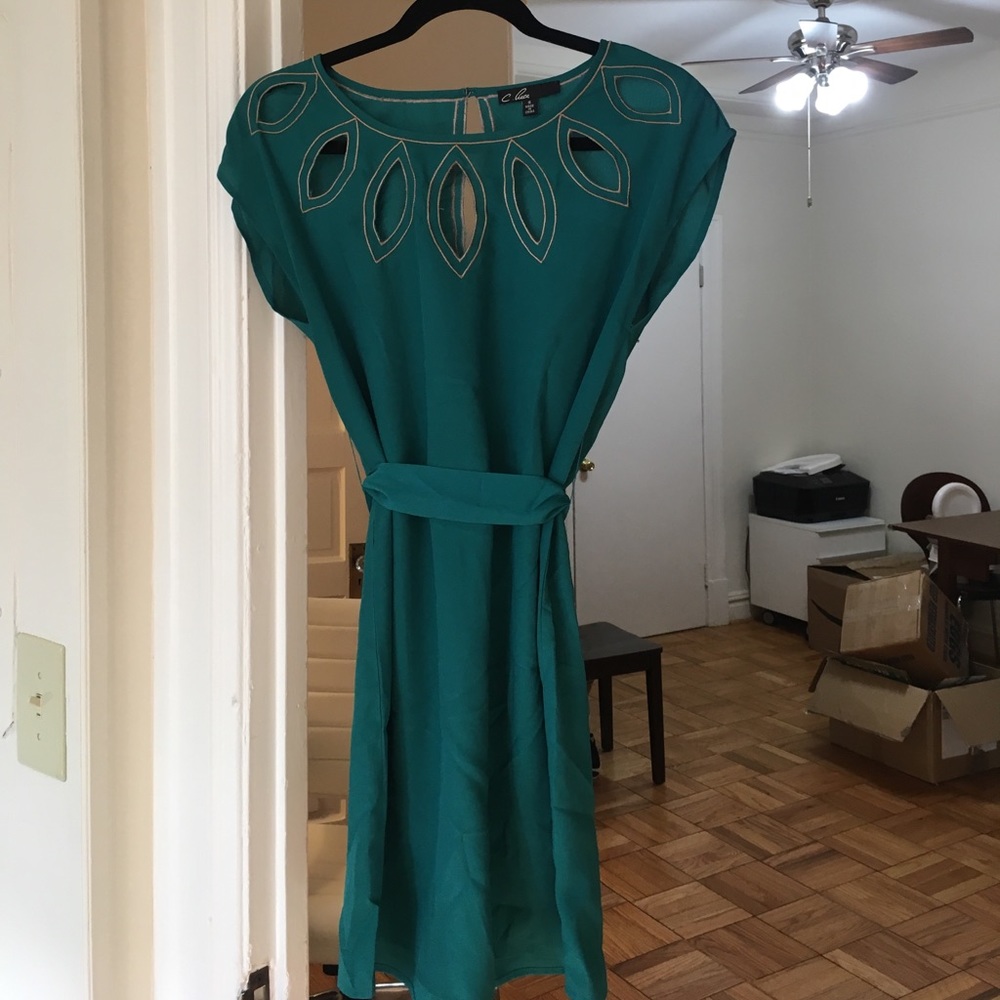 Green dress