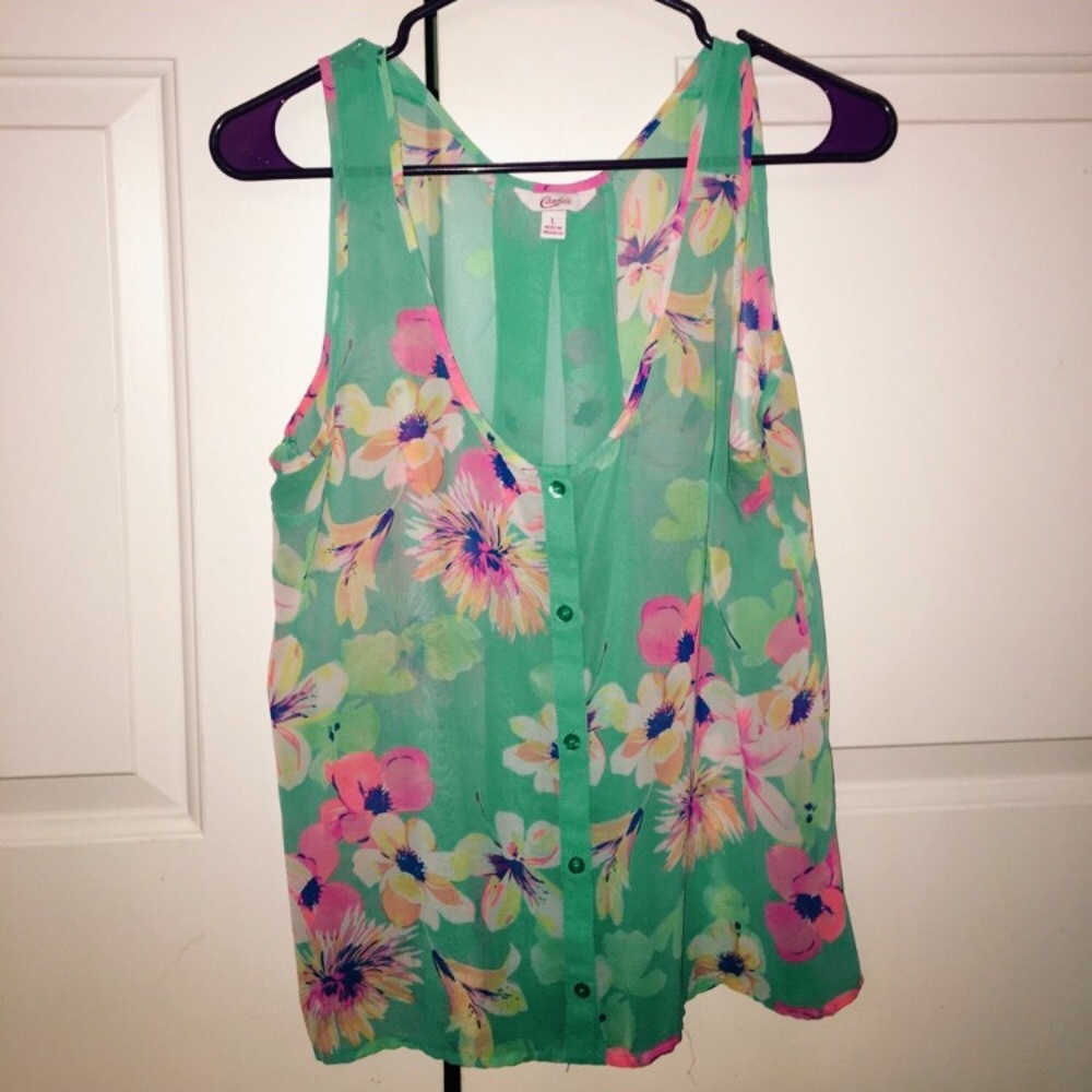 Floral Tank Top