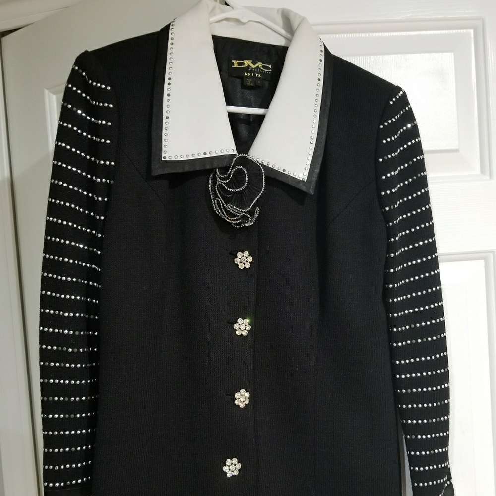 DVS Gorgeous black cardigan size 10