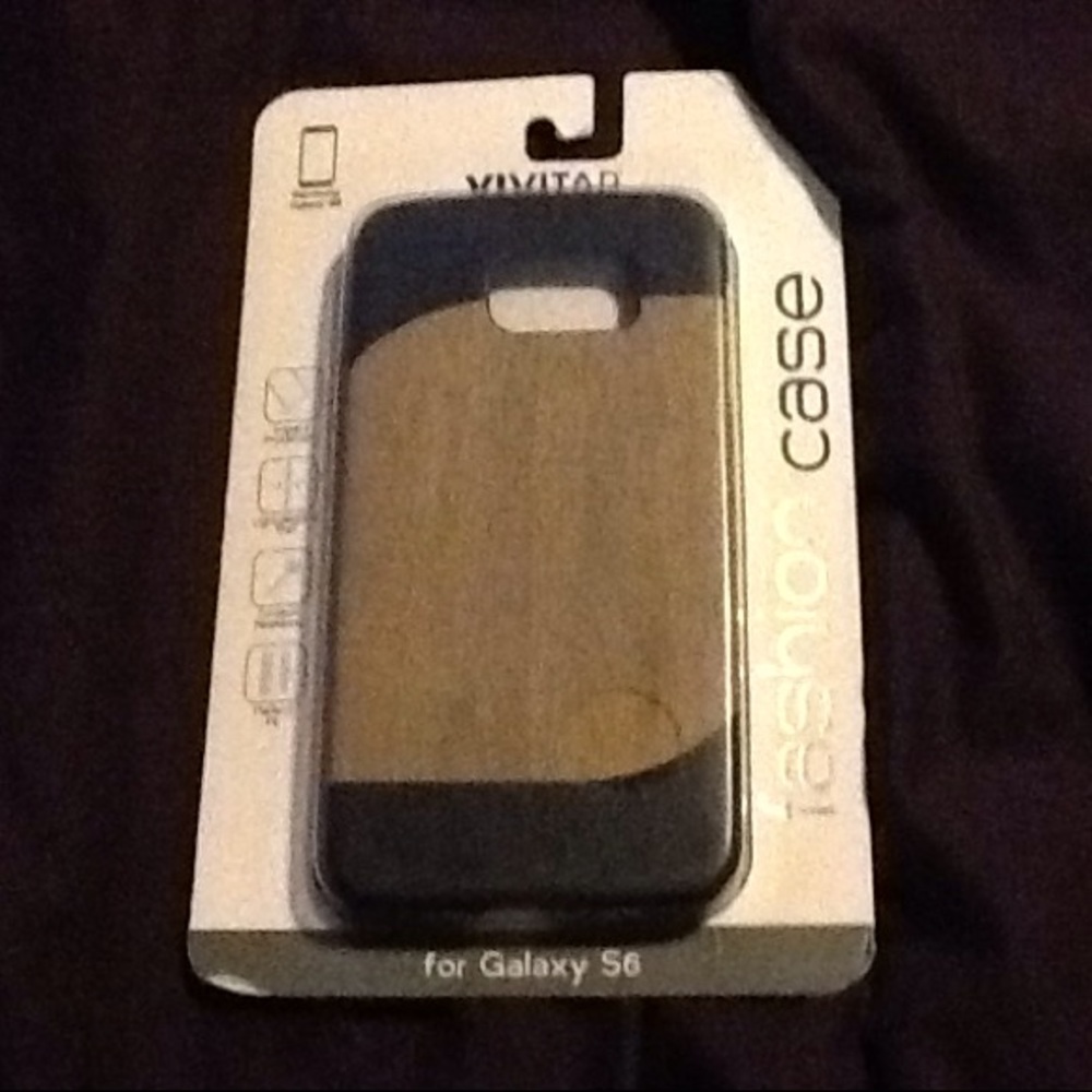 Vivitar Samsung Galaxy S6 cell phone case NIP FIRM Price due to $3. FEES!