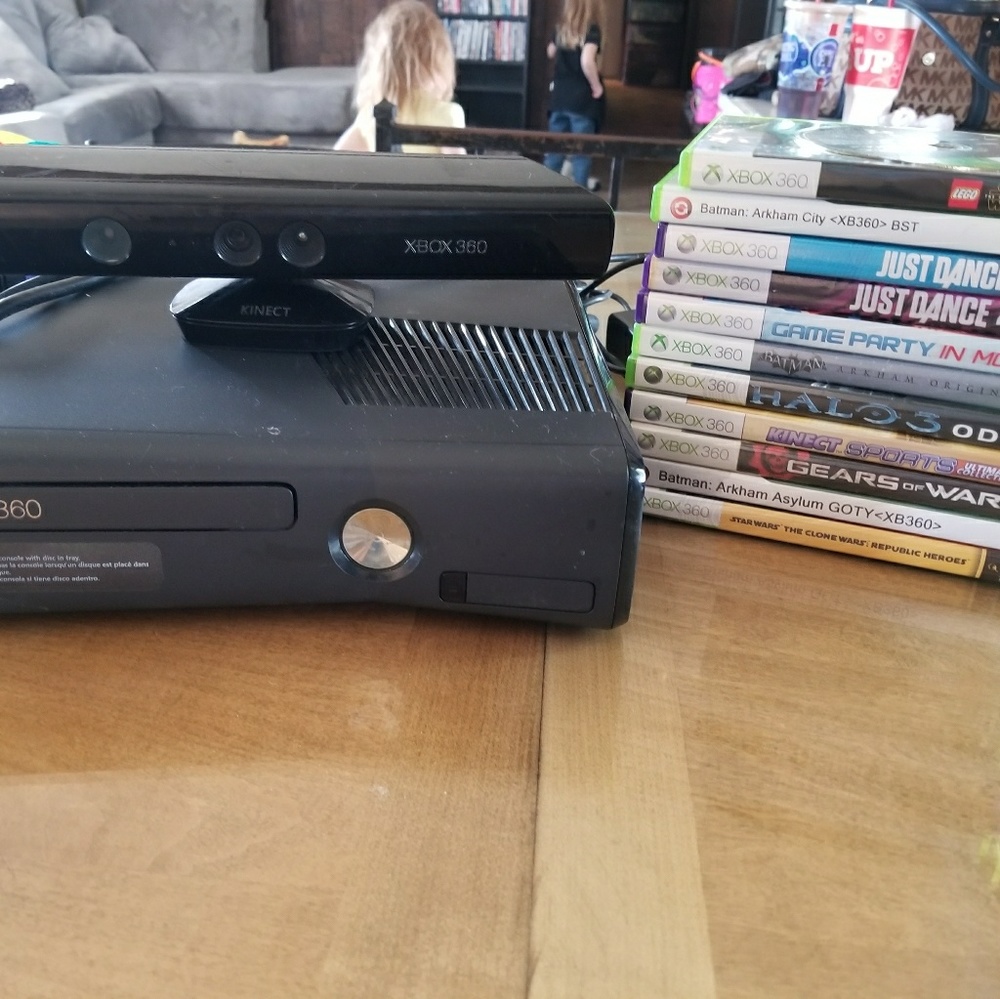 Xbox360 and Kinect and games
