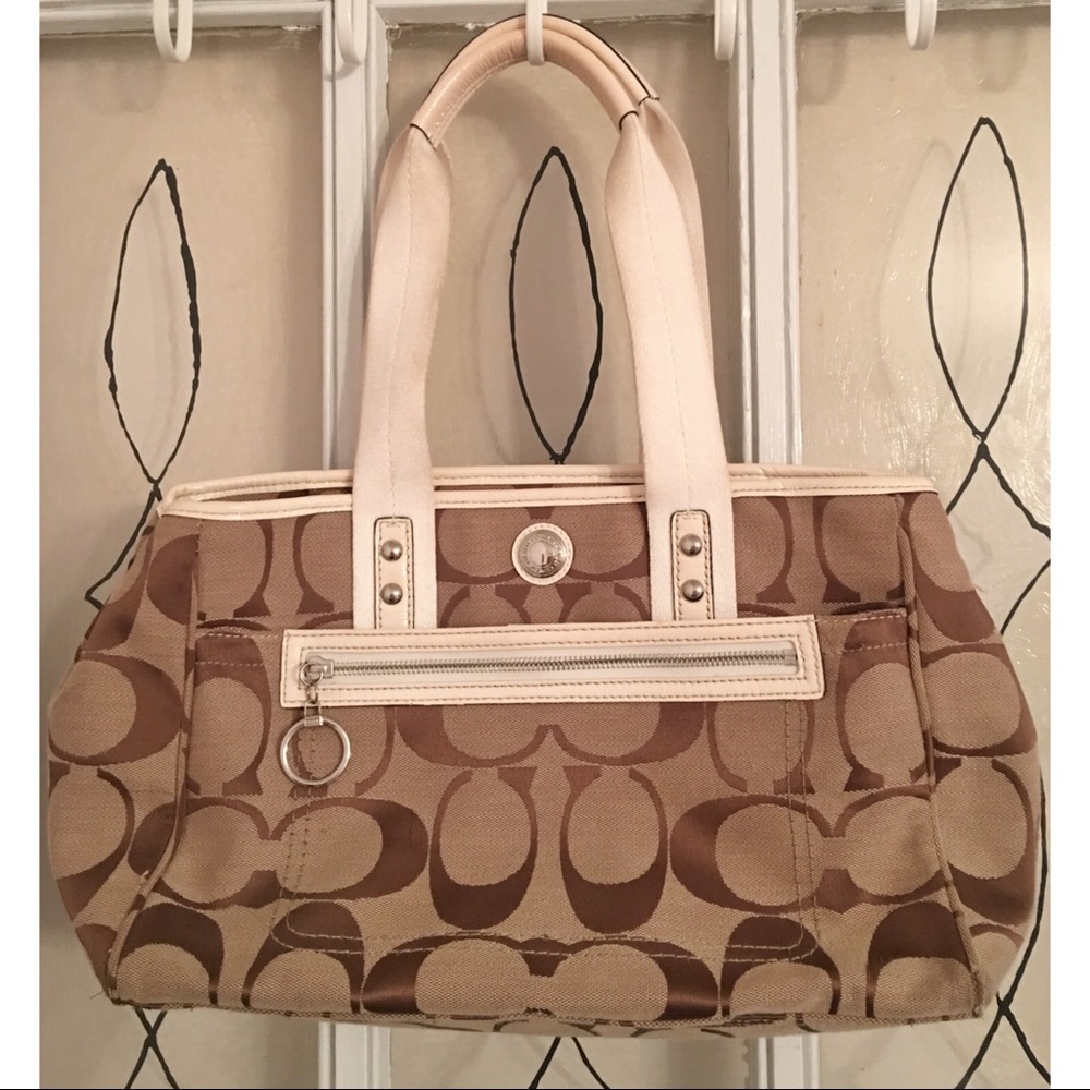 Coach Signature Tote Handbag