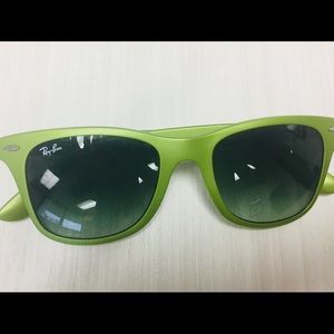 Green Ray Ban ladies sunglasses