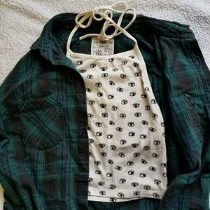 Eye sachi halter top