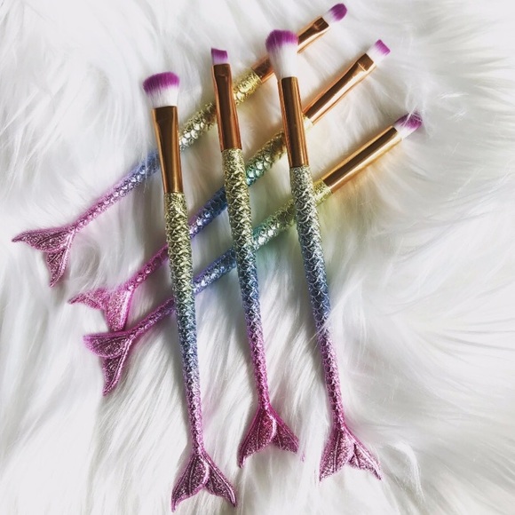 atelier sona Other - 6 Piece Mermaid Fishtail Brush Set