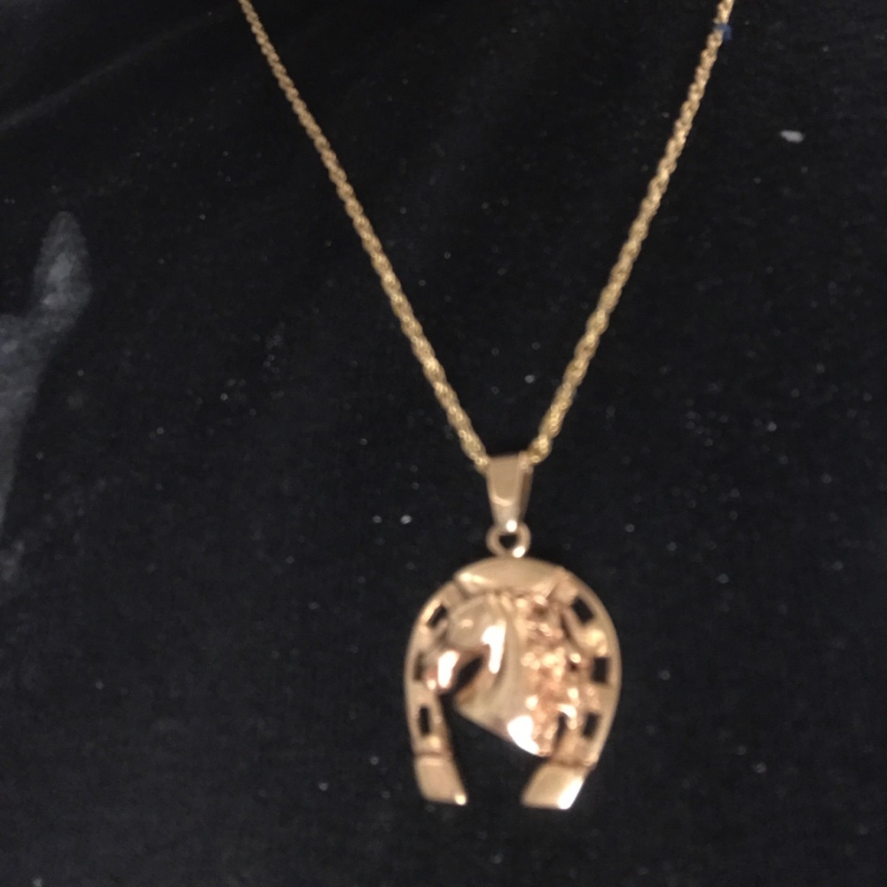 Rope necklace 14k gold