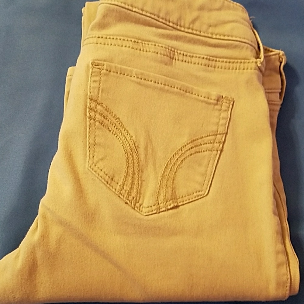 HOLLISTER ~ 25 X 32 ~ SKINNY KHAKI PANTS