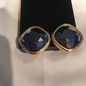Clip on earrings vintage, high end.