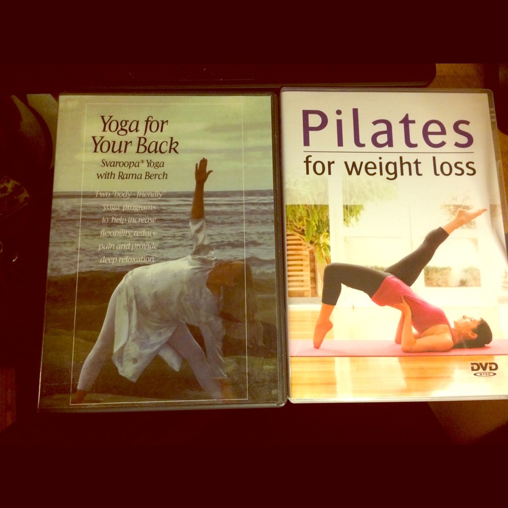 2 like New Pilates and Yoga DVDs!