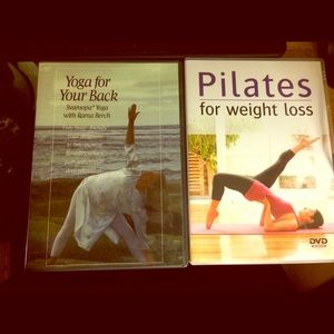 2 like New Pilates and Yoga DVDs!