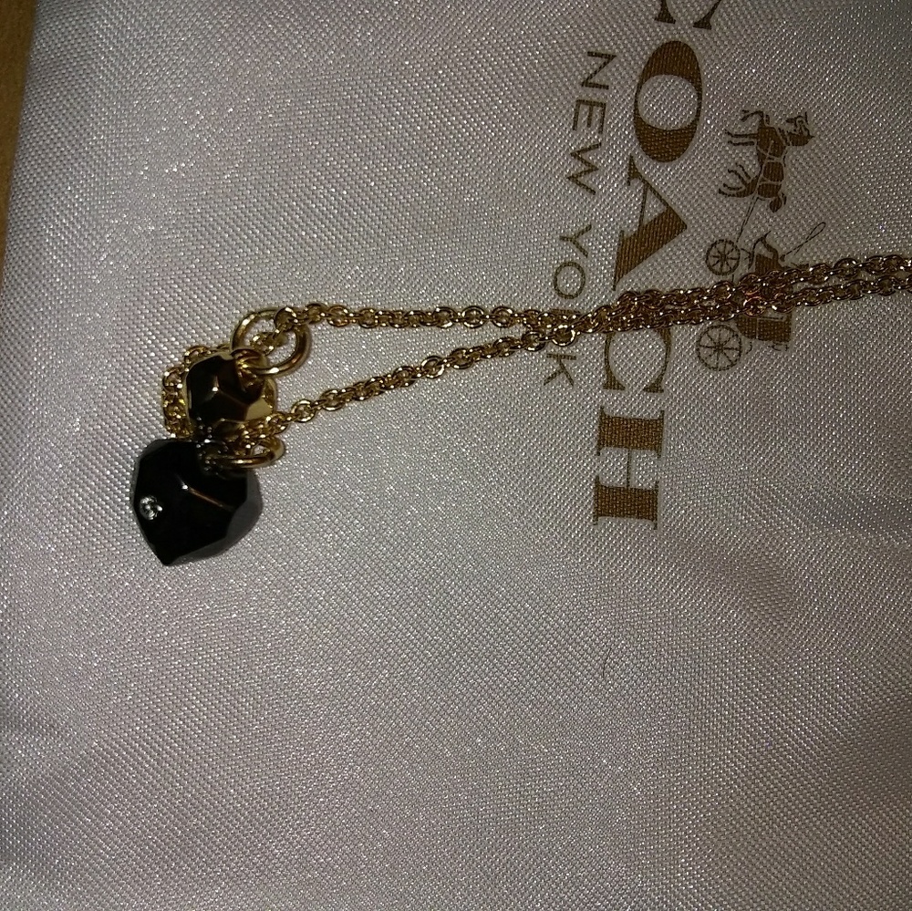 Coach double pendent necklace - Picture 4 of 6