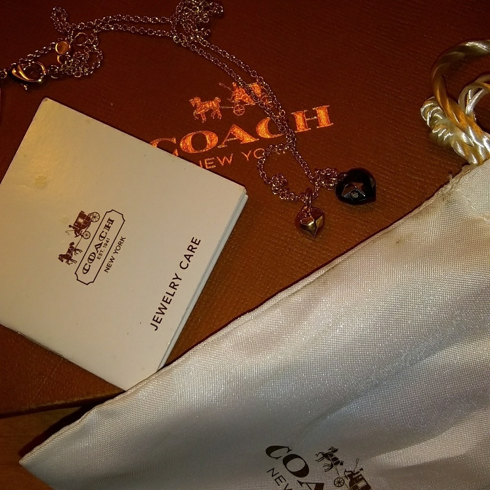 Coach double pendent necklace - Picture 5 of 6