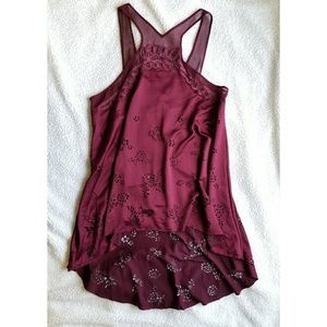 FP maroon tunic