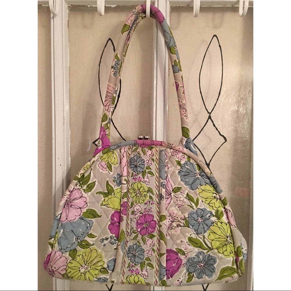 Vera Bradley Watercolor Bowler Handbag