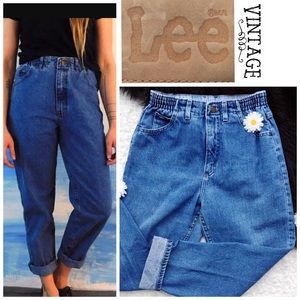 lee stretch waist jeans