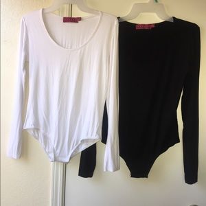 Boohoo Long Sleeve Bodysuits