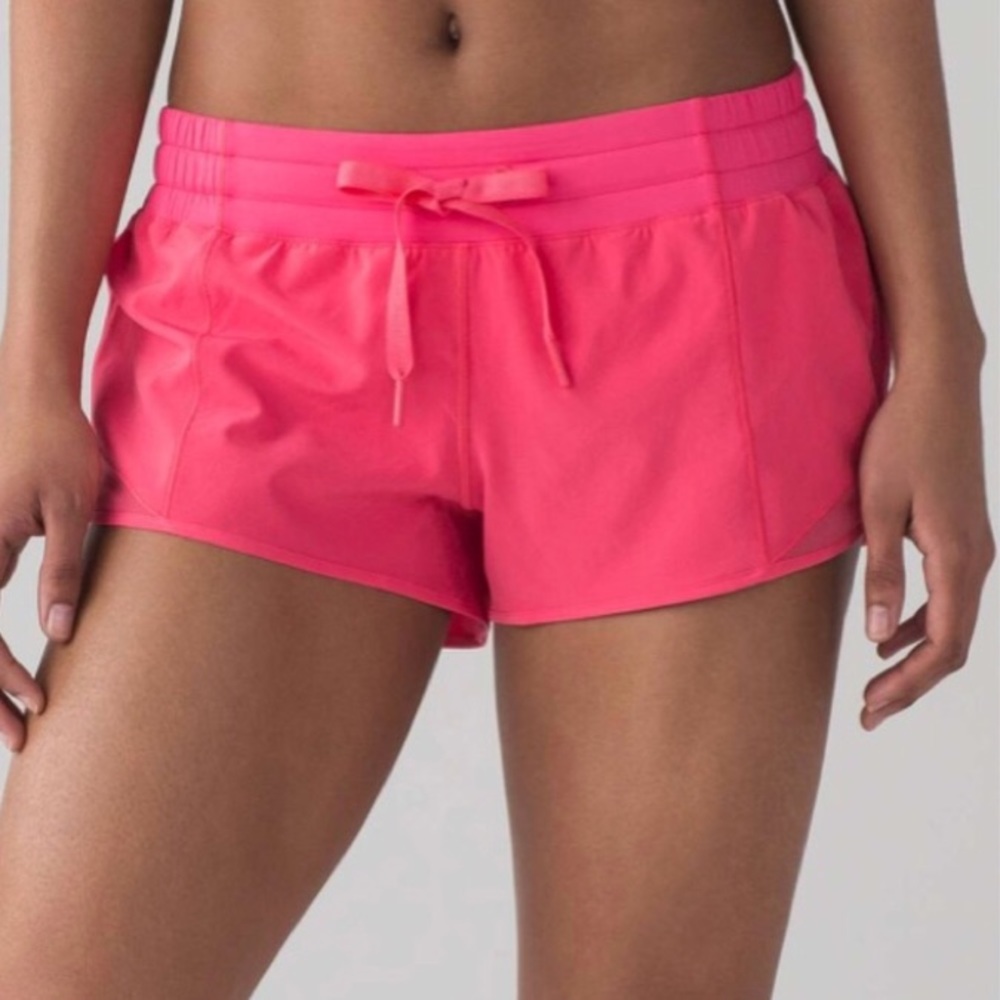 Lululemon Hotty Hot Pink Shorts