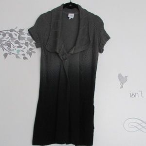 Rip Curl Black and Gray Ombre' Jessica Cardigan.