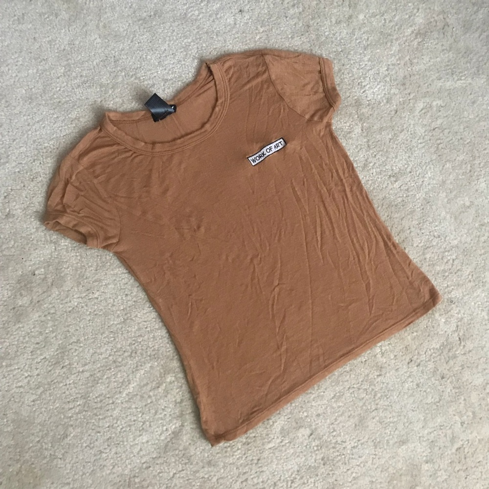 Embroidered Patch Tee