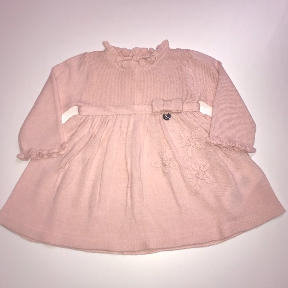 Light Pink Sweater Dress