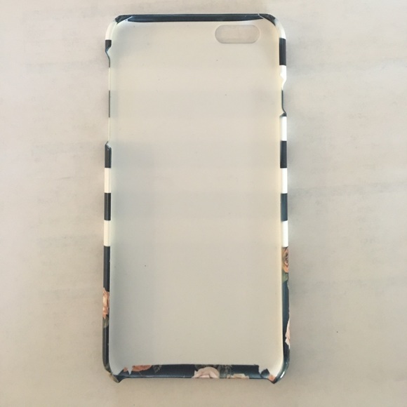 iPhone 6 Plus Floral & Stripes Case - Picture 2 of 3
