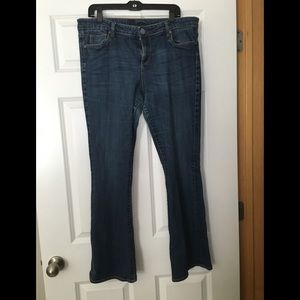 KUT “Sage” straight leg jeans