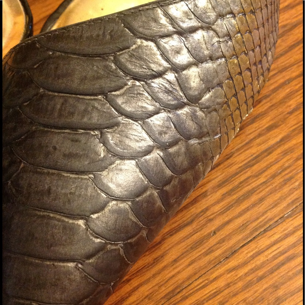 Metallic Python Pumps - image 6