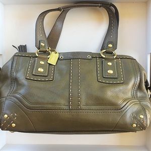 Coach Andrea Hamptons satchel