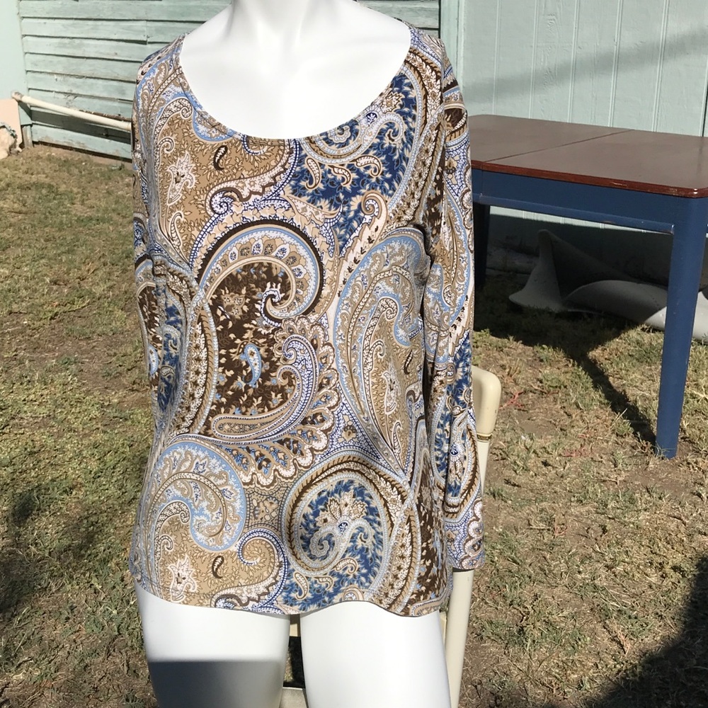 A long sleeve blouse