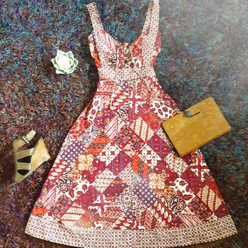 Jewel tone dress