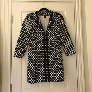 White House | Black Market Trench Coat. Size 4.