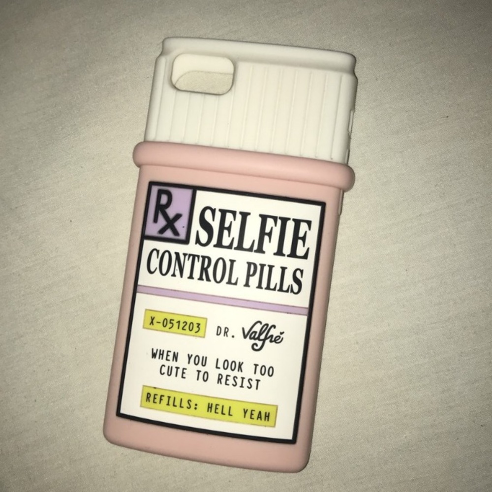 VALFRÉ "selfie control pills" silicone phone case