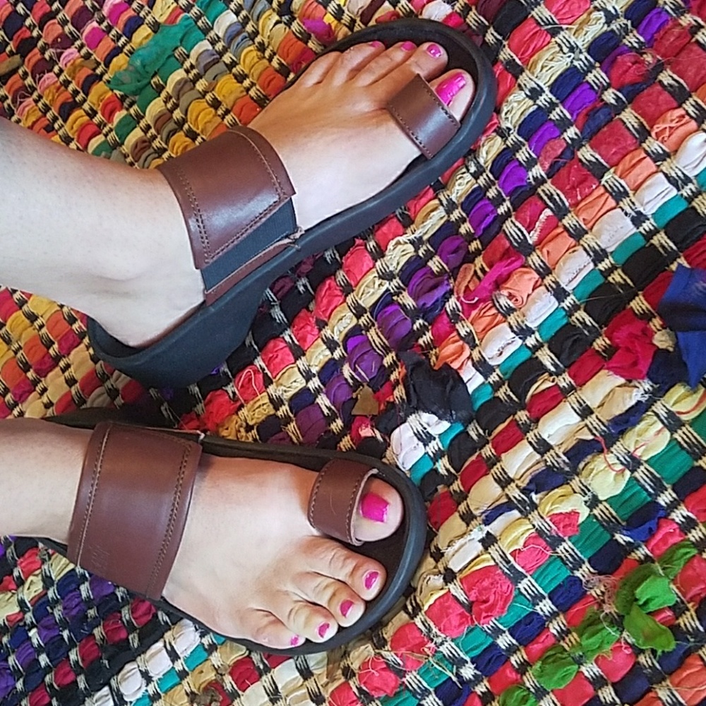 Tatami birkenstock leather sandals new 7m