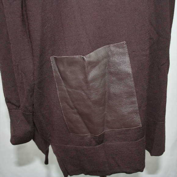 Michael Kors 100% Merino Wool in Chocolate - Picture 7 of 8